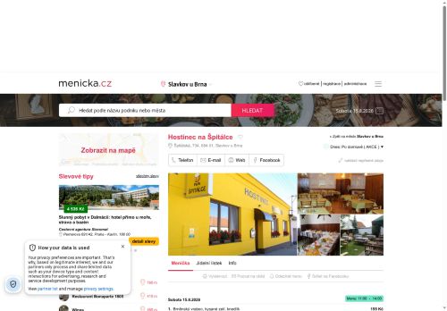 Zobrazit webové stránky Hostinec Na Špitálce