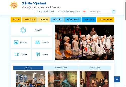 Zobrazit webové stránky Základní škola Na Výsluní