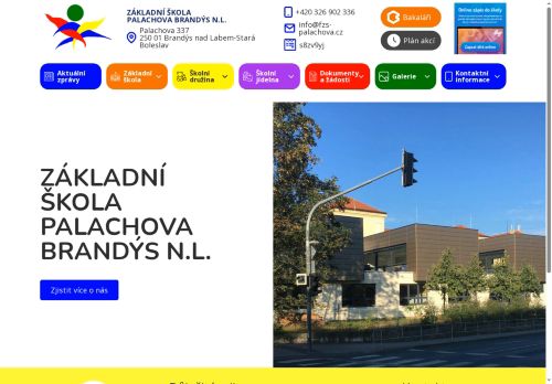 Zobrazit webové stránky Základní škola Palachova