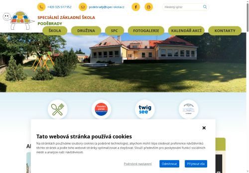 Zobrazit webové stránky Speciální základní škola Poděbrady