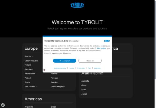 Webové stránky CARBORUNDUM ELECTRITE a.s., Benátky nad Jizerou