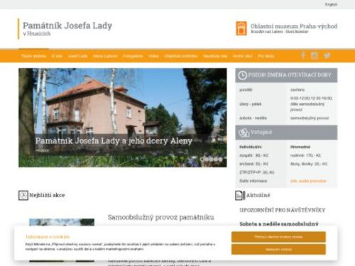 Památník Josefa Lady a jeho dcery Aleny