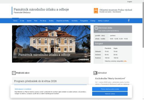 Zobrazit webové stránky Památník národního útlaku a odboje