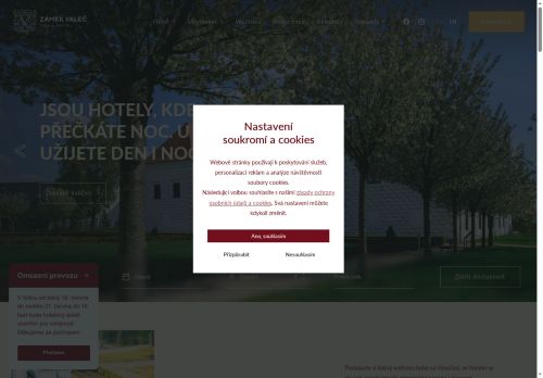Hotel Zámek Valeč s.r.o. nabízí práci na pozici POMOCNÁ SÍLA DO KUCHYNĚ v obci Valeč