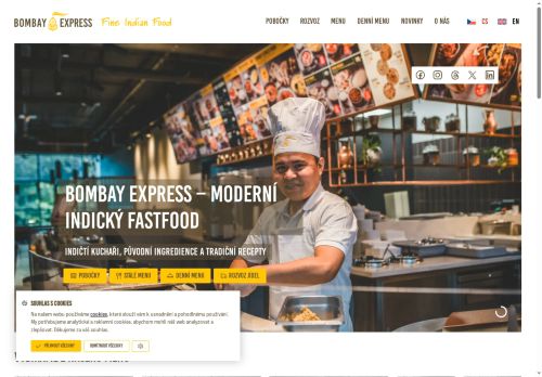 Bombay Express s.r.o. nabízí práci na pozici Pomocní kuchaři v obci Praha