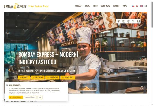 Bombay Express s.r.o. nabízí práci na pozici Pomocní kuchaři v obci Praha