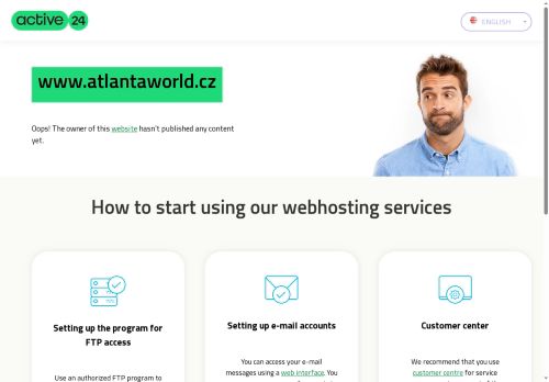 Webové stránky ATLANTA WORLD Group s.r.o., Bor