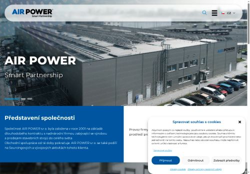AIR POWER s.r.o. nabízí práci na pozici Skladník – řidič VZV v obci Plzeň