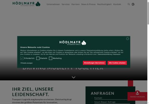 HÖDLMAYR Logistics Czech Republic a.s. nabízí práci na pozici řidič (m/ž) v obci Jeneč