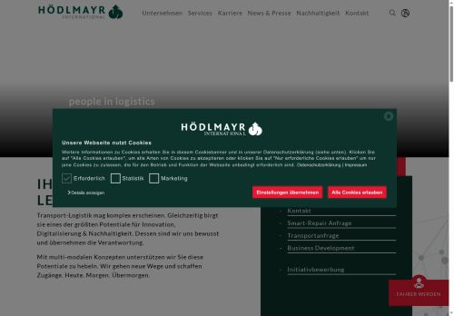 HÖDLMAYR Logistics Czech Republic a.s. nabízí práci na pozici Řidič (m/ž) v obci Jeneč