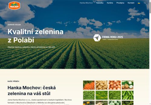 HANKA MOCHOV s.r.o. nabízí práci na pozici Pomocní pracovníci v rostlinné výrobě v obci Zálezlice