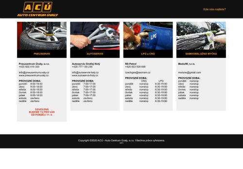 ACÚ - Auto Centrum Úvaly, s.r.o nabízí práci na pozici Uklízeč/ka v halách v obci Úvaly