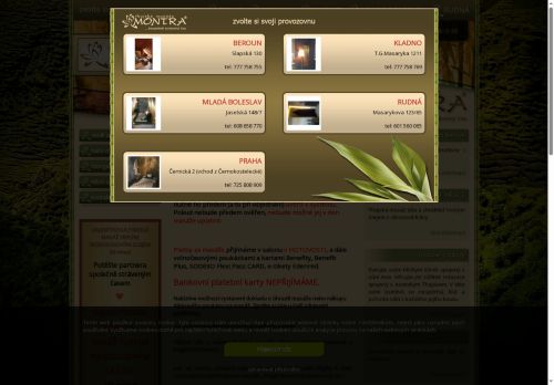 Webové stránky JK Thai, s.r.o., Kladno