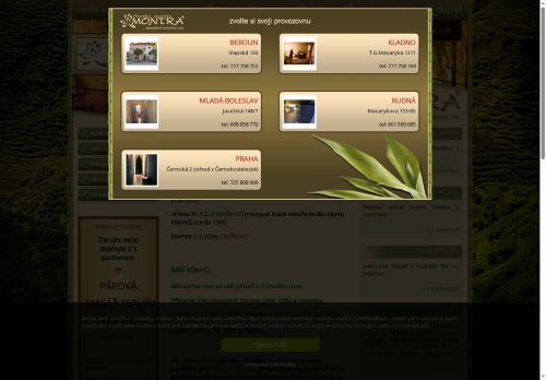 Webové stránky JK Thai, s.r.o., Kladno