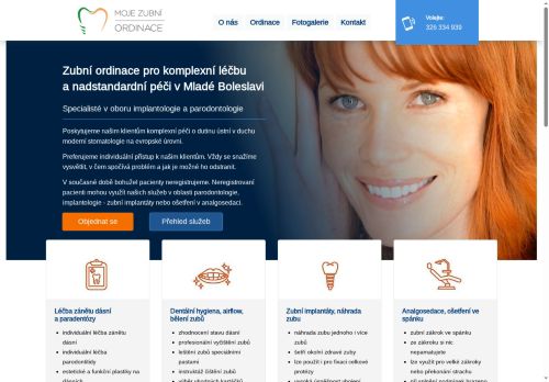 MOJE ZUBNÍ s.r.o. nabízí práci na pozici Dentální hygienistka/hygienista v obci Mladá Boleslav