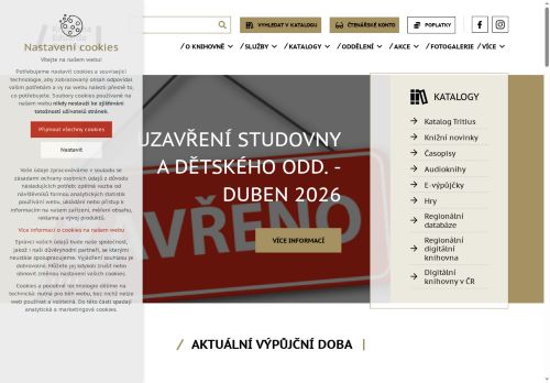 Zobrazit webové stránky Knihovna Eduarda Petišky