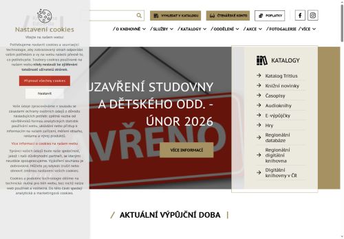 Zobrazit webové stránky Knihovna Eduarda Petišky