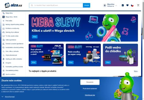 Alza.cz a.s. nabízí práci na pozici Operational Maintenance Technician - junior v obci Chrášťany