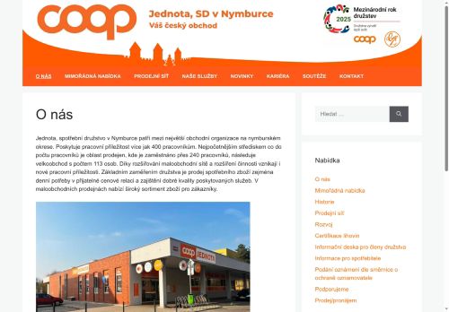 JEDNOTA, spotřební družstvo v Nymburce nabízí práci na pozici VEDOUCÍ PRODEJNY v obci Křečkov