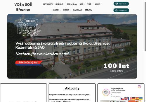 Vyšší odborná škola a Střední odborná škola, Březnice, Rožmitálská 340 nabízí práci na pozici Učitel/učitelka informatiky, programování, grafické systémy, praxe v obci Březnice