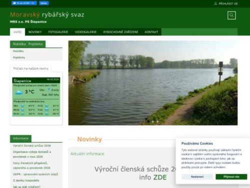 Moravský rybářský svaz MO Šlapanice