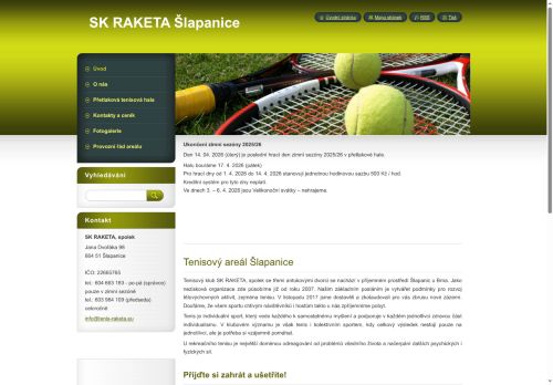 Zobrazit webové stránky SK Raketa o.s.