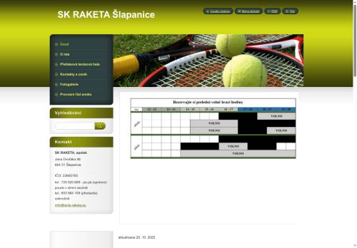 Zobrazit webové stránky SK Raketa o.s.