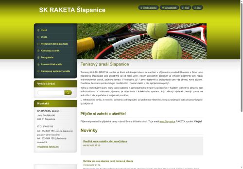 Zobrazit webové stránky SK Raketa o.s.