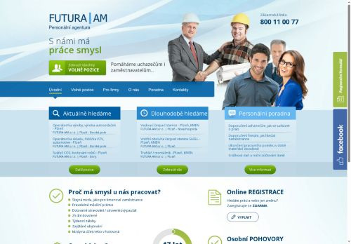 FUTURA AM s.r.o. nabízí práci na pozici Obsluha kavárny v obci Plzeň