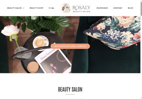 Zobrazit webové stránky RosaLy beauty salon