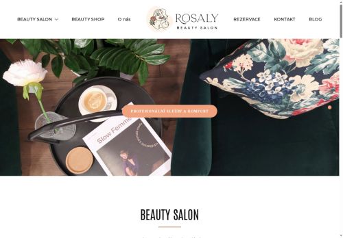 Zobrazit webové stránky RosaLy beauty salon