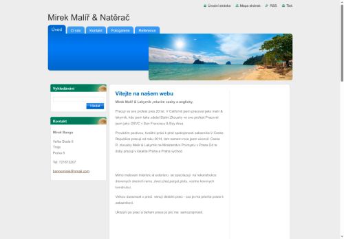 Zobrazit webové stránky Miroslav Bango