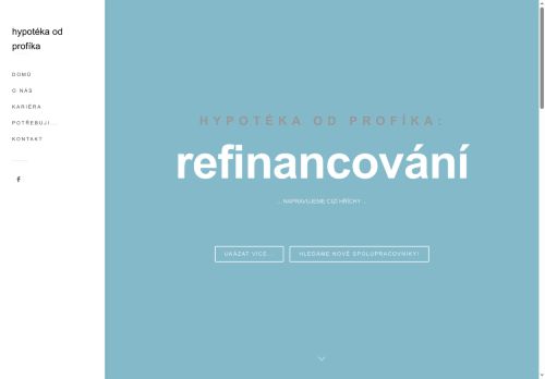 Zobrazit webové stránky Miroslav Slováček – hypotéky, konsolidace, investice, pojištění