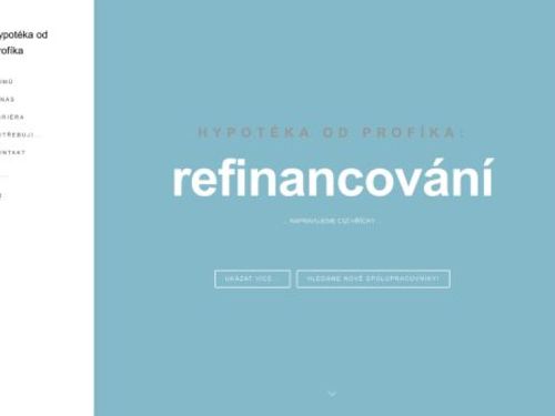 Miroslav Slováček – hypotéky, konsolidace, investice, pojištění