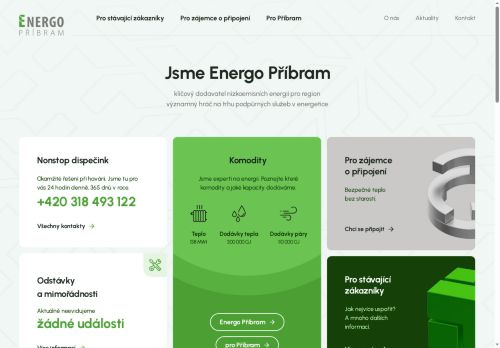 Energo Příbram, s.r.o. nabízí práci na pozici provozní elektrikář v obci Příbram