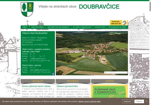 Zobrazit webové stránky Obecní úřad Doubravčice