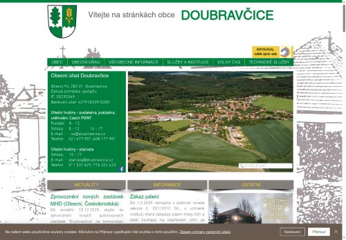 Zobrazit webové stránky Obecní úřad Doubravčice