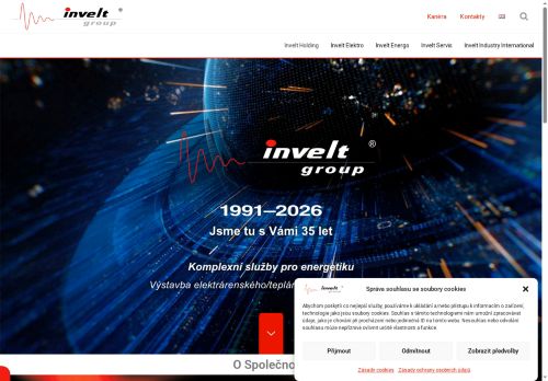 invelt - elektro s.r.o. nabízí práci na pozici Projektant elektrických ochran, měření a synchronizace elektrických generátorů v obci Plzeň