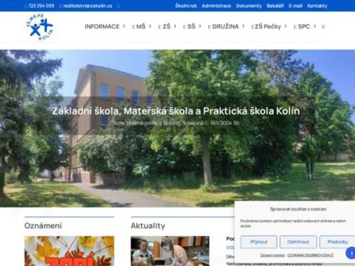 Základní škola, Mateřská škola a Praktická škola Kolín