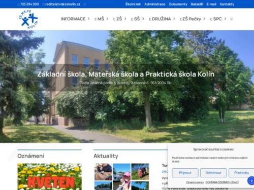 Základní škola, Mateřská škola a Praktická škola Kolín