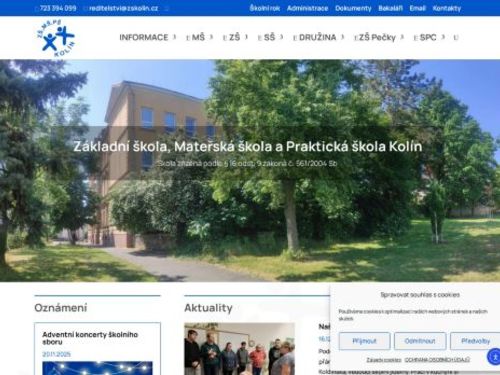 Základní škola, Mateřská škola a Praktická škola Kolín