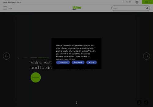 VALEO VÝMĚNÍKY TEPLA s.r.o. nabízí práci na pozici Strojní operátor v obci Žebrák