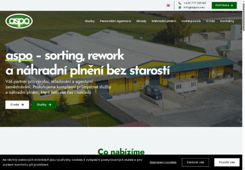ASPO CZ s.r.o. nabízí práci na pozici Operátor/ka v obci Rakovník