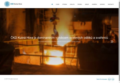 ČKD Kutná Hora, a.s. nabízí práci na pozici Provozní kontrolor M/Ž v obci Kutná Hora