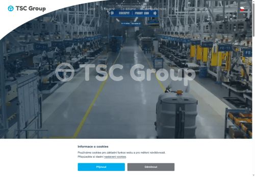 Webové stránky TSC Hospital, s.r.o., Prostějov