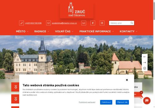 Město Zruč nad Sázavou nabízí práci na pozici Strážník městské policie Zruč nad Sázavou M/Ž v obci Zruč nad Sázavou