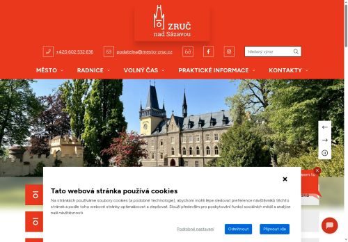 Město Zruč nad Sázavou nabízí práci na pozici Strážník/strážnice městské policie Zruč nad Sázavou v obci Zruč nad Sázavou