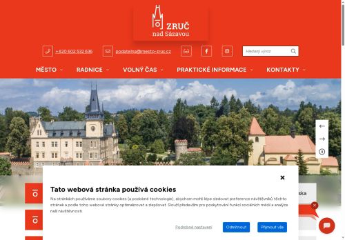 Město Zruč nad Sázavou nabízí práci na pozici Referent/ka stavebního úřadu v obci Zruč nad Sázavou