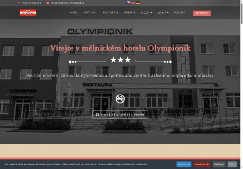 Sportovní centrum Rudolfa Kraje s.r.o. nabízí práci na pozici Recepční v obci Mělník