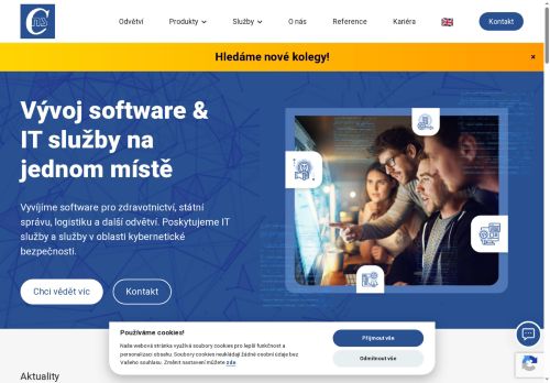 CNS a.s. nabízí práci na pozici IT senior technik v obci Mělník